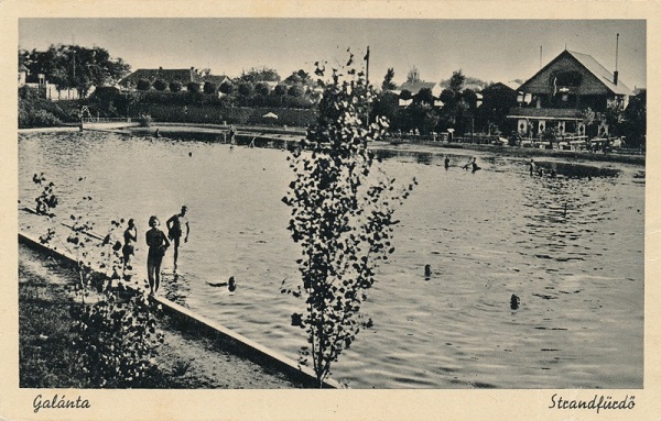 A strandfürdő 1942-ben